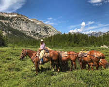 USA-Wyoming-Wind River Wilderness Horse Ranch